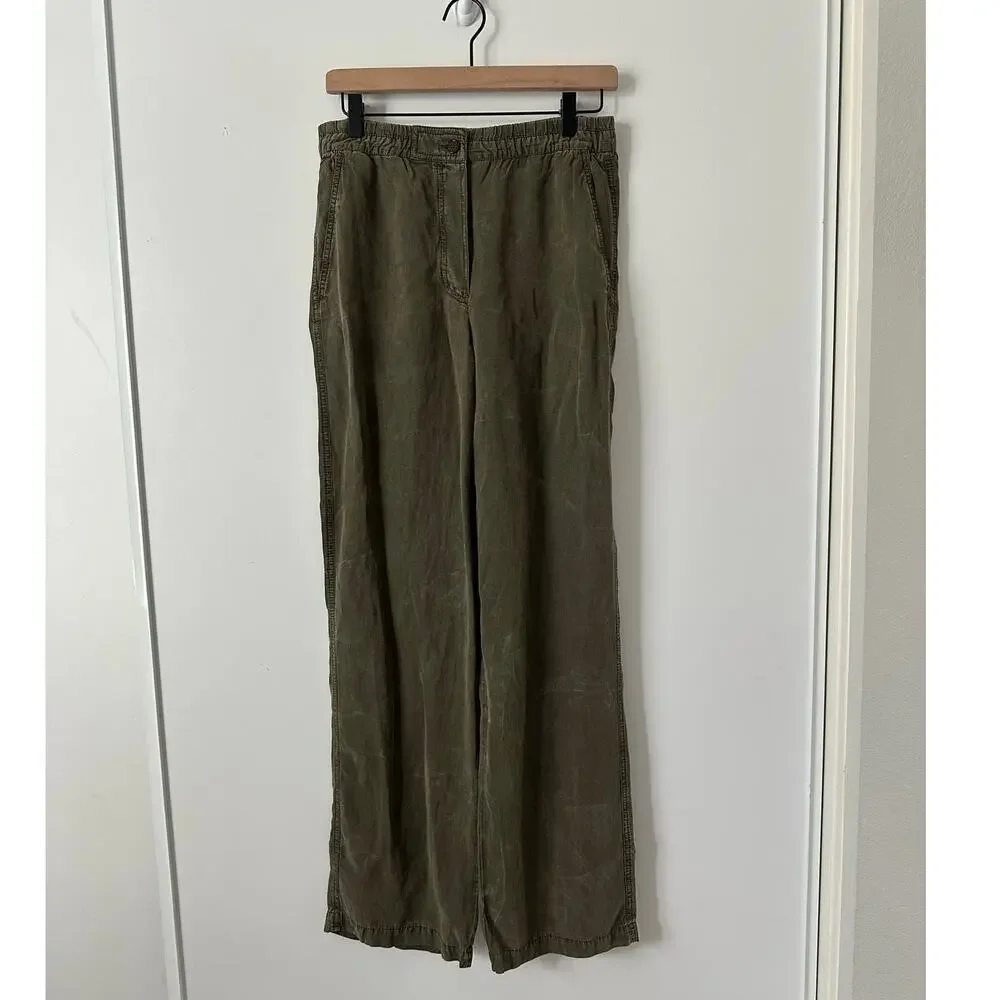 Zara Green Trouser Pant size Small